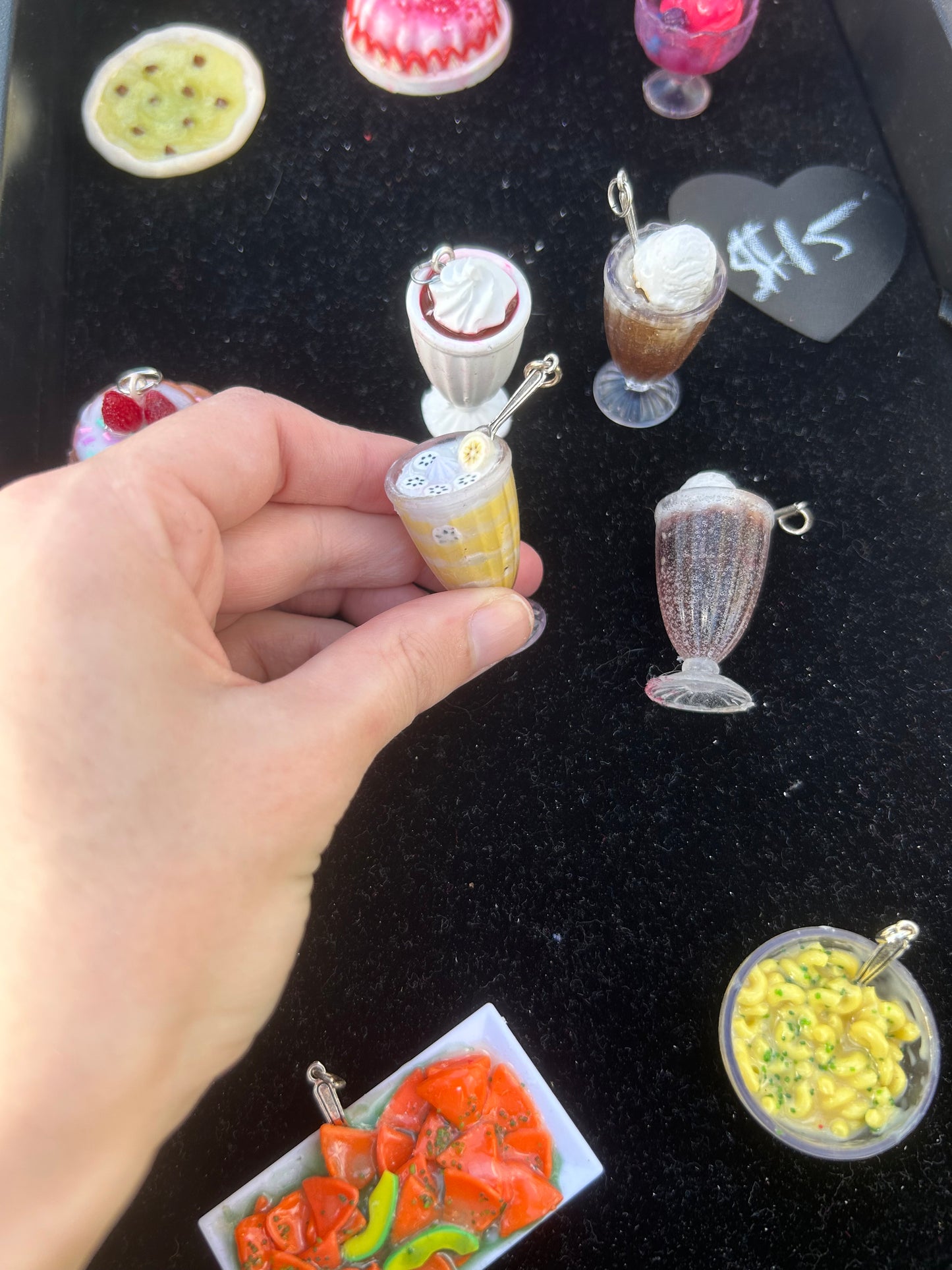 Mini food pendants