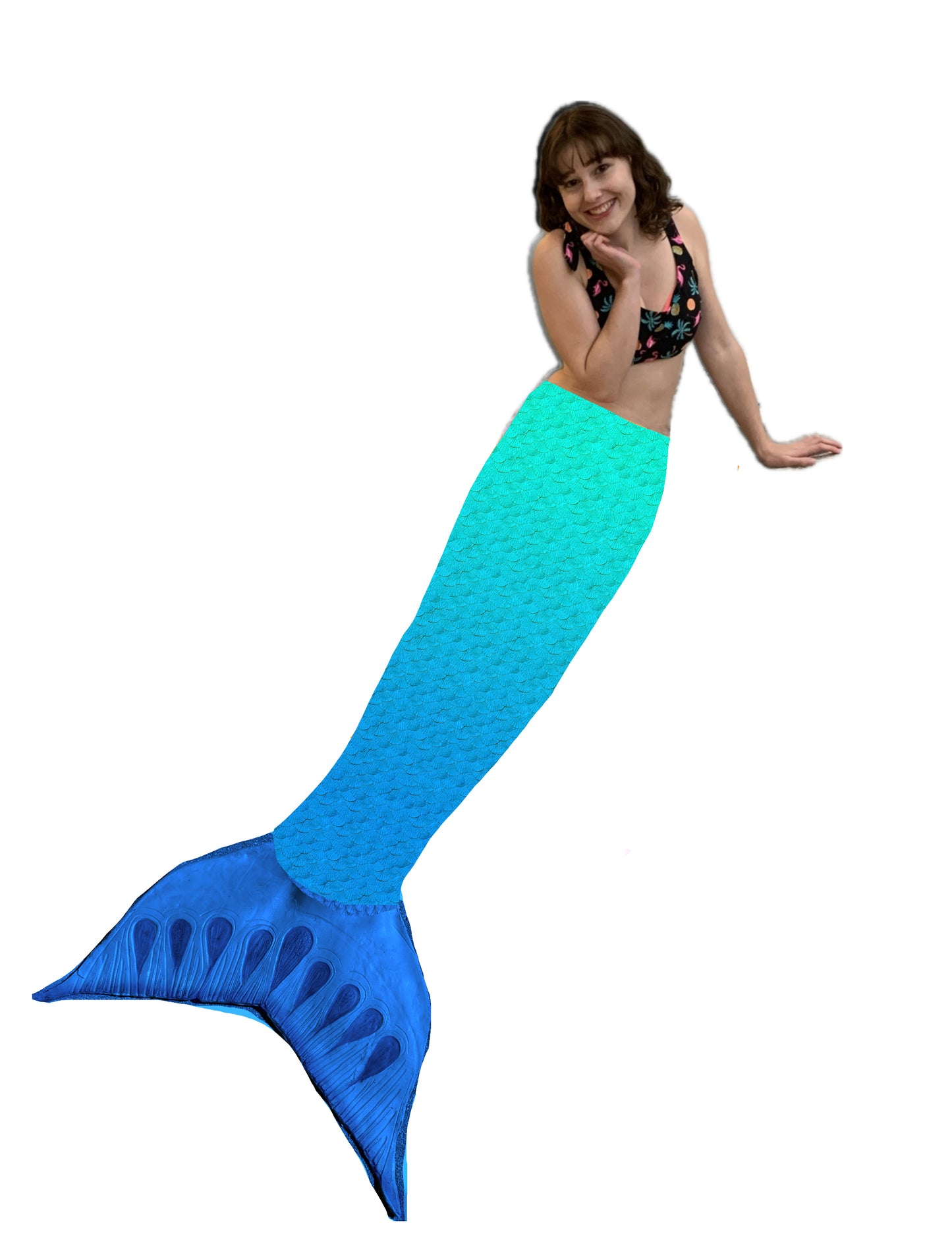 Fabric Mermaid Tail (kids sizes)