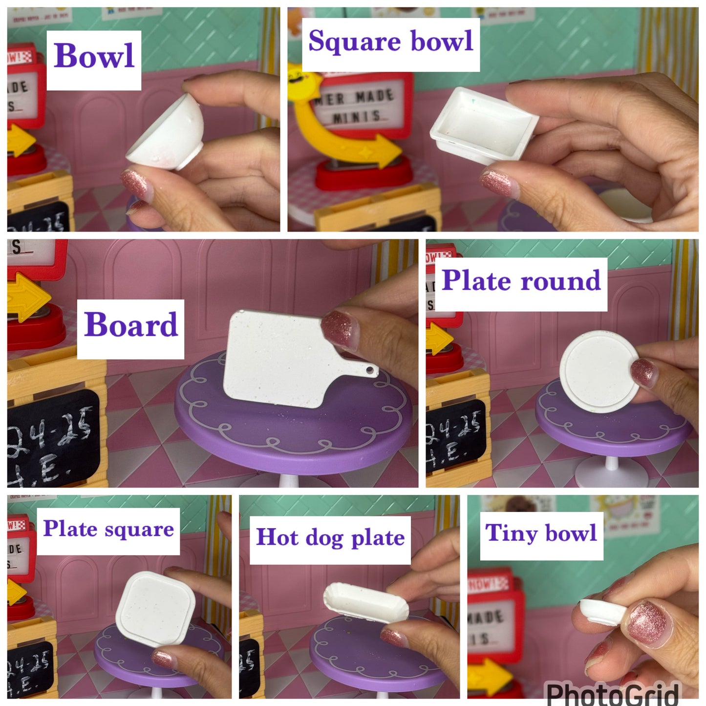 Minis made from eco-resin ceramic resin