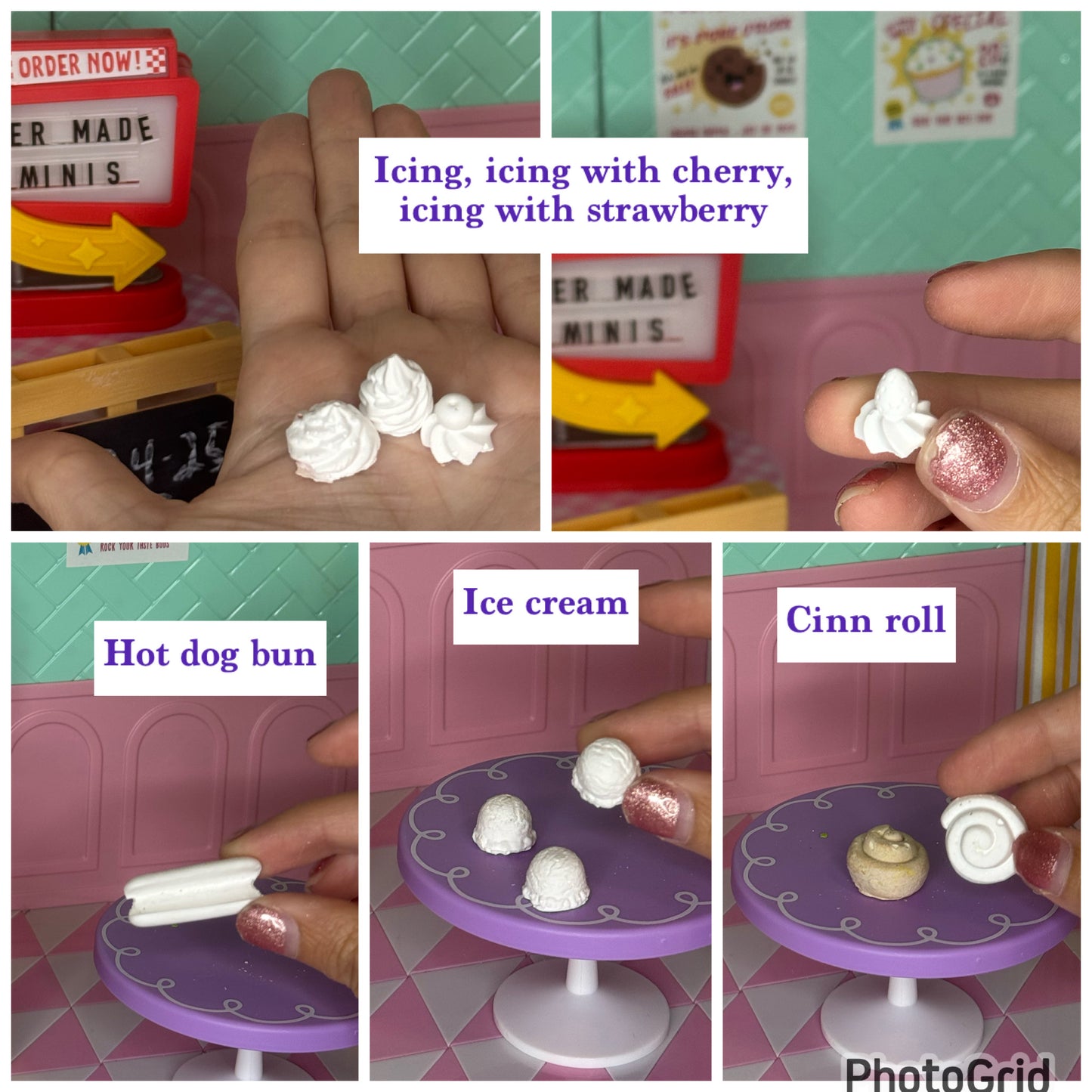 Minis made from eco-resin ceramic resin