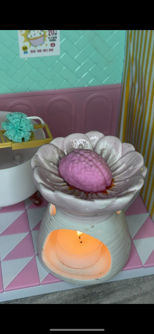 Wax melt - brain with jelly center