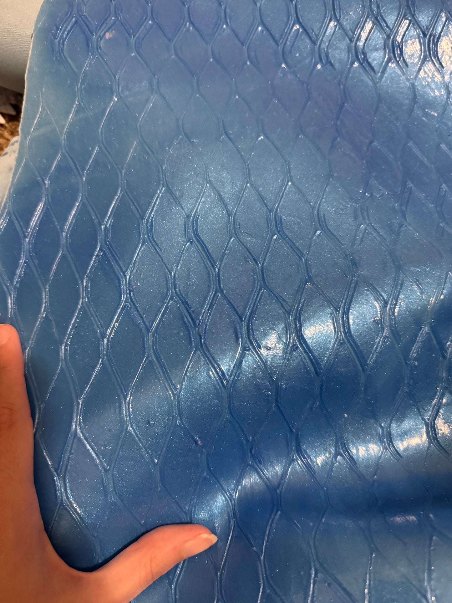 Basic Silicone Mermaid Tail - Blue - short wait