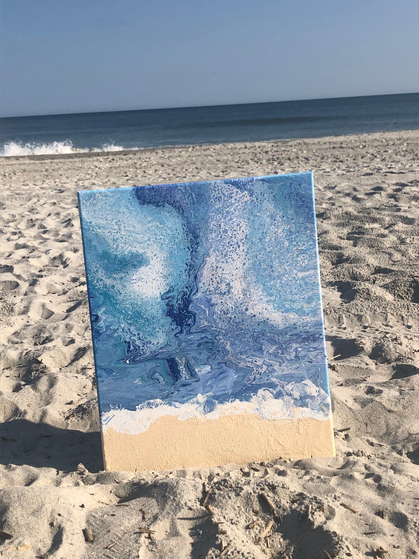Acrylic Pour Painting - Custom - down payment
