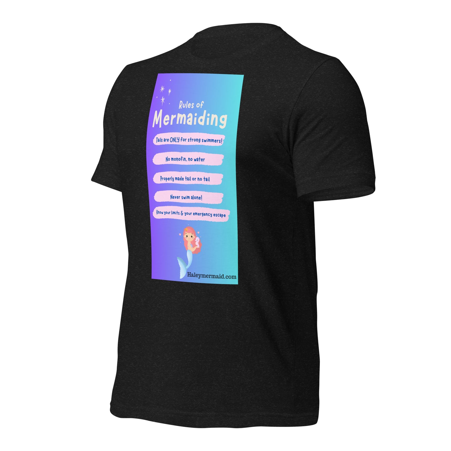 Mermaid Safety Unisex t-shirt