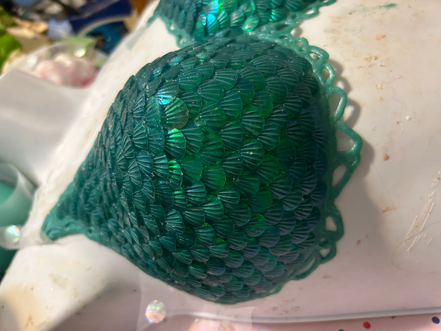H2O silicone mermaid top