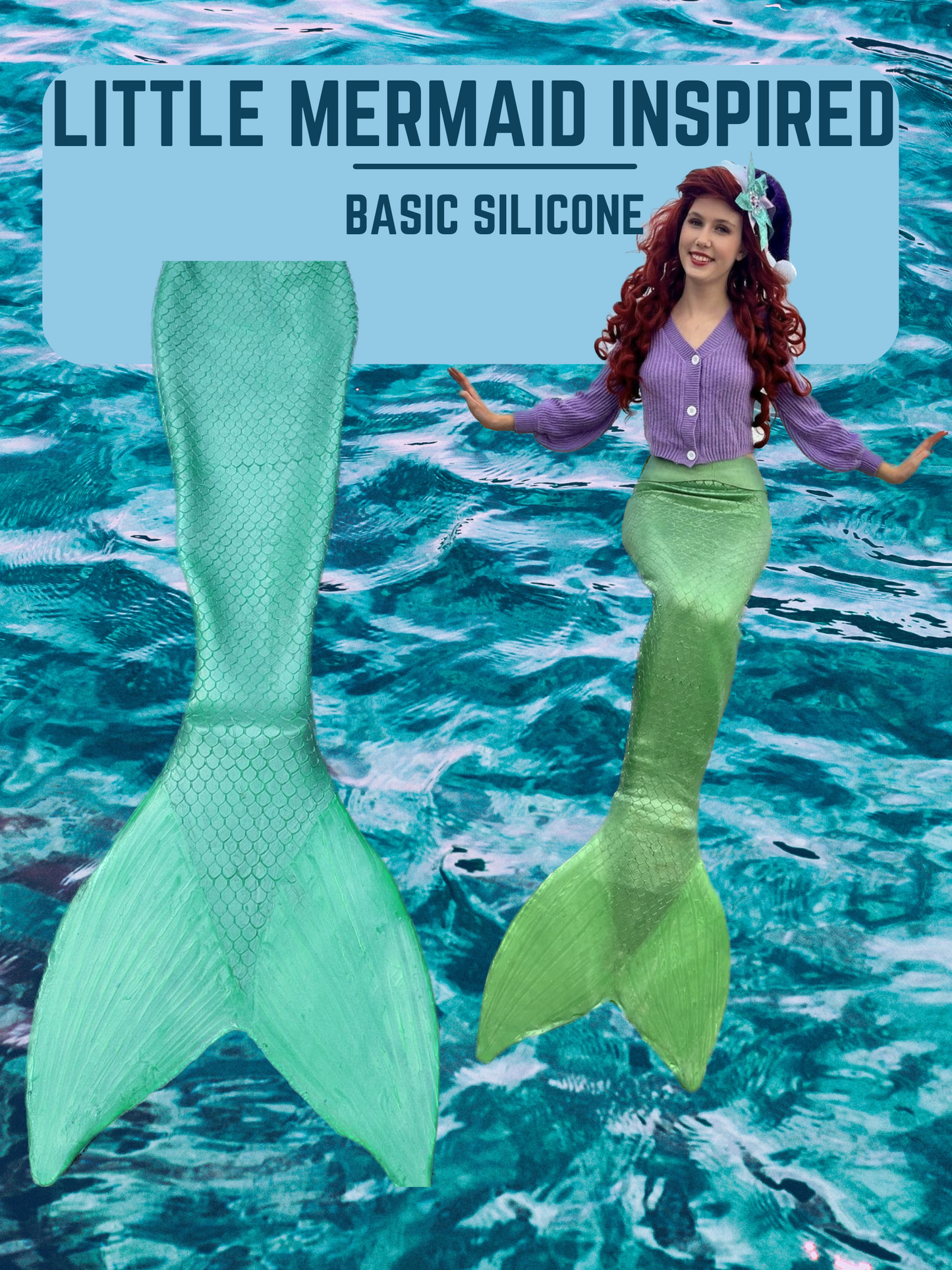 Mermaid princess Inspired Mermaid Tail Custom