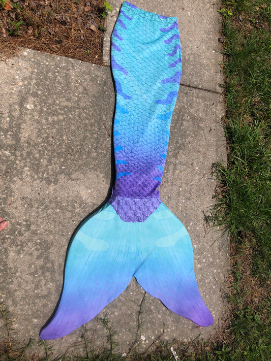 Ready to ship fabric mermaid tail