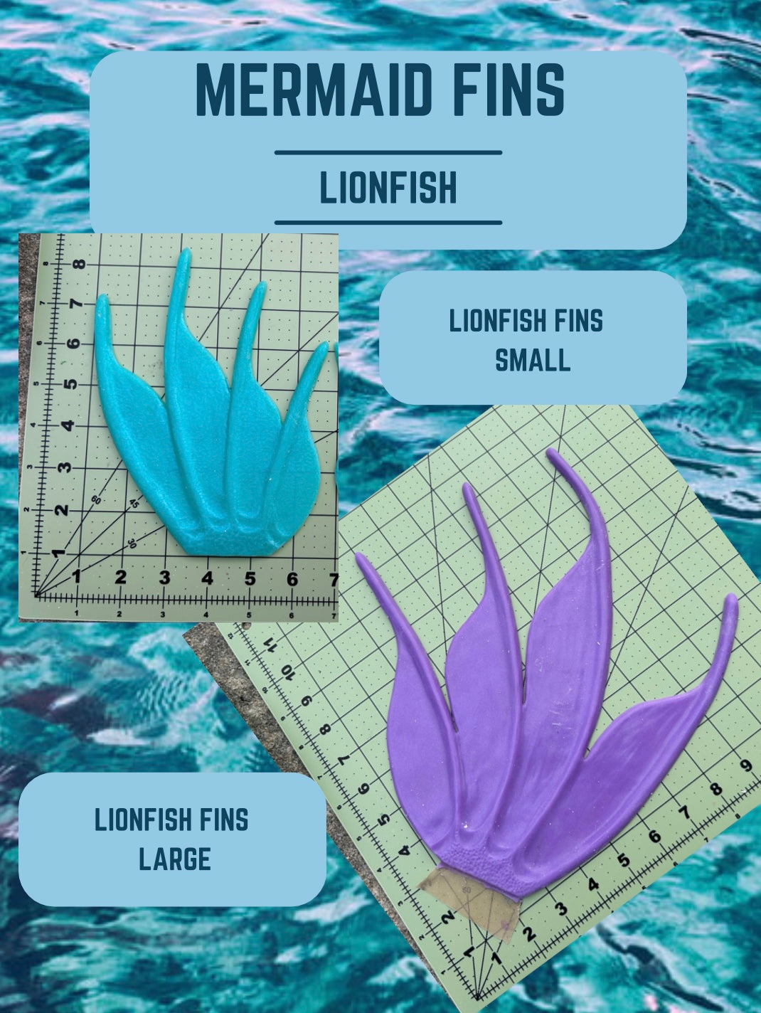 Lionfish Fins pair