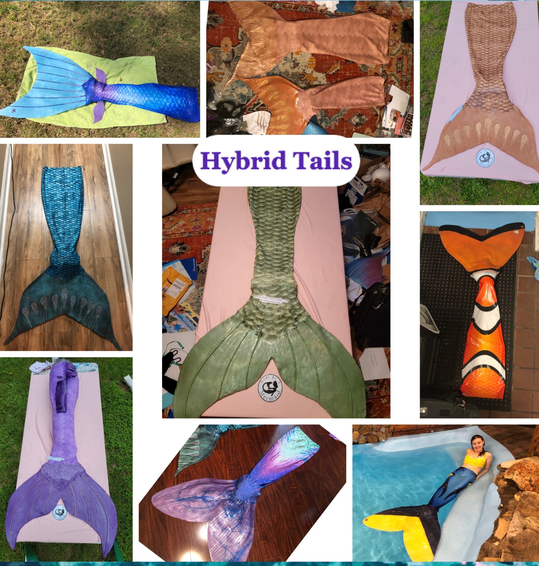 Custom Mini Computer Mermaid Hybrid Mermaid Tail Custom Made β Haley Mermaid LLC